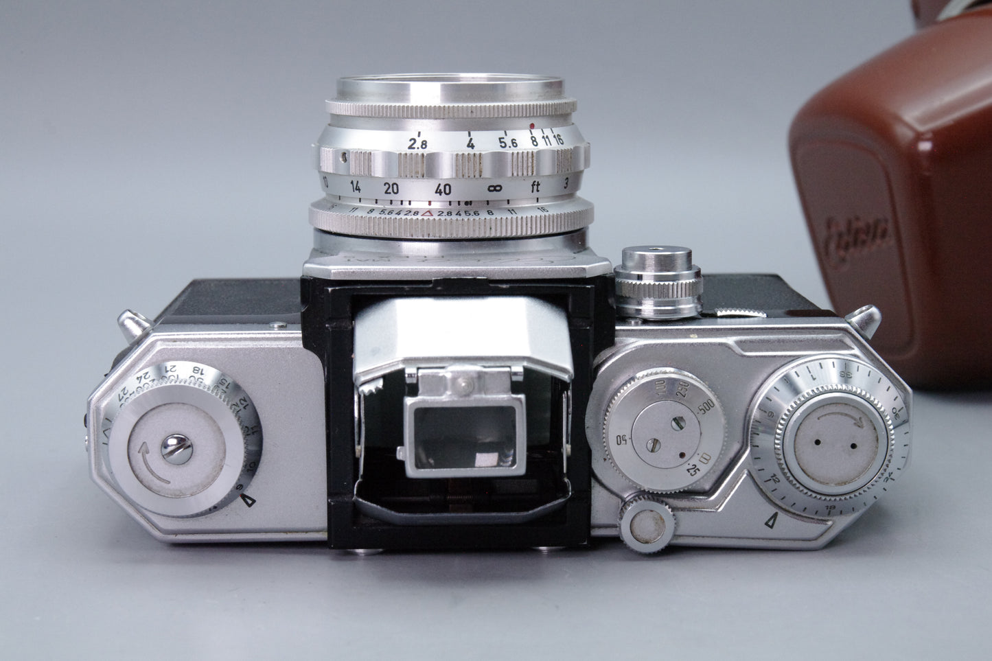 Wirgin Edixa‑mat Flex S 35mm SLR – Cassar‑S 50mm f/2.8 Lens – Tested & Working