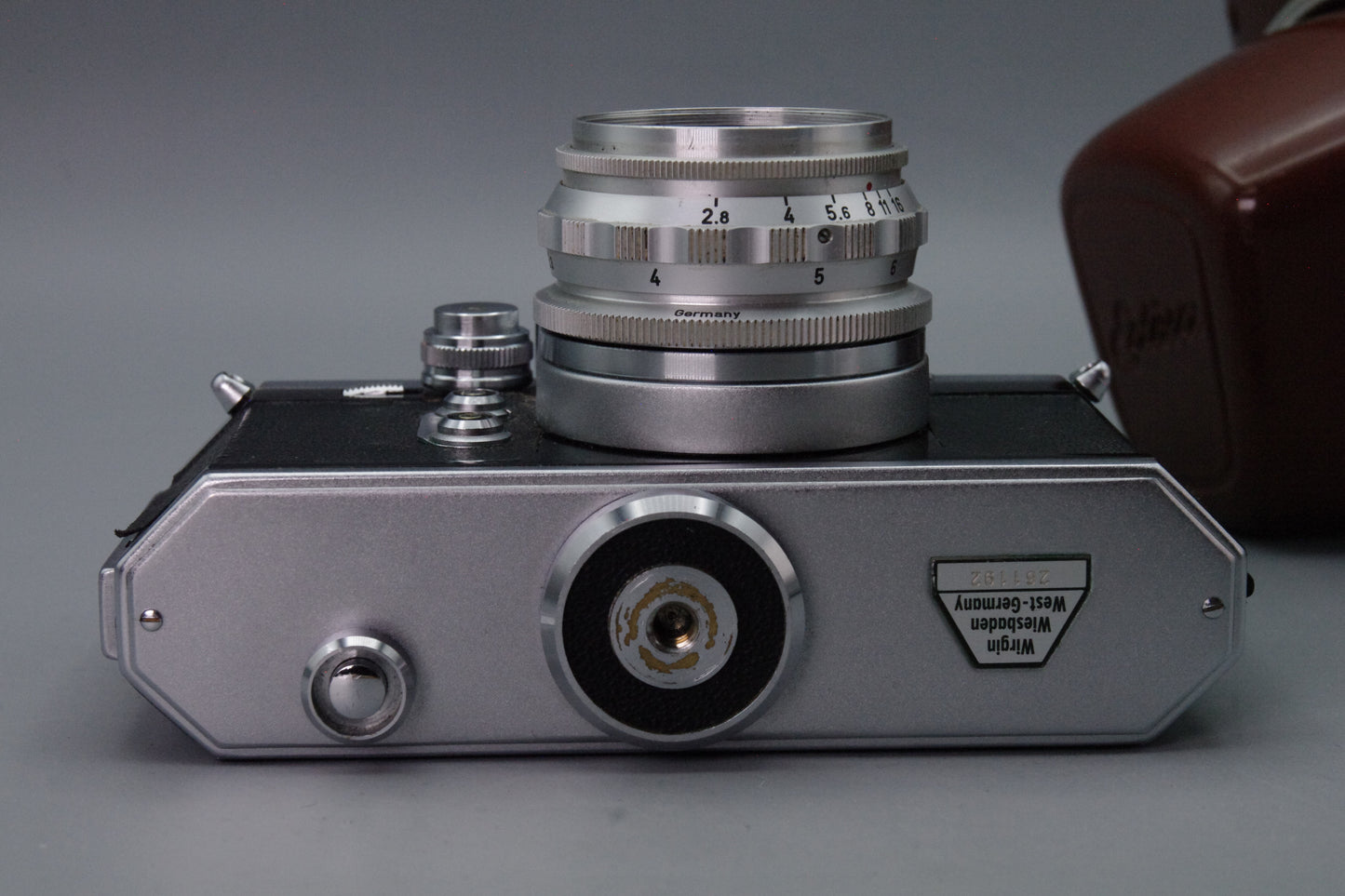 Wirgin Edixa‑mat Flex S 35mm SLR – Cassar‑S 50mm f/2.8 Lens – Tested & Working
