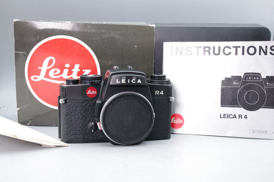 Leica R4 35mm SLR Film Camera – Tested & Working – Boxed – Excellent