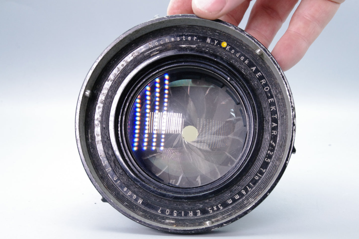 Kodak Aero-Ektar 7 Inch F/2.5 178mm Large Format Lens
