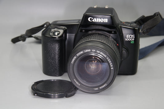 Canon EOS 1000FN 35mm SLR +28-80mm F/3.5-5.6 II Zoom Lens – Very Good