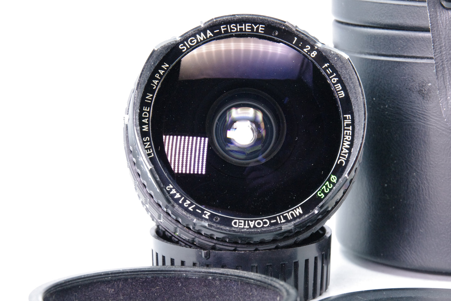 Sigma Fisheye 16mm f/2.8 Filtermatic Lens C/Y Mount – Excellent with Case &amp; Filters