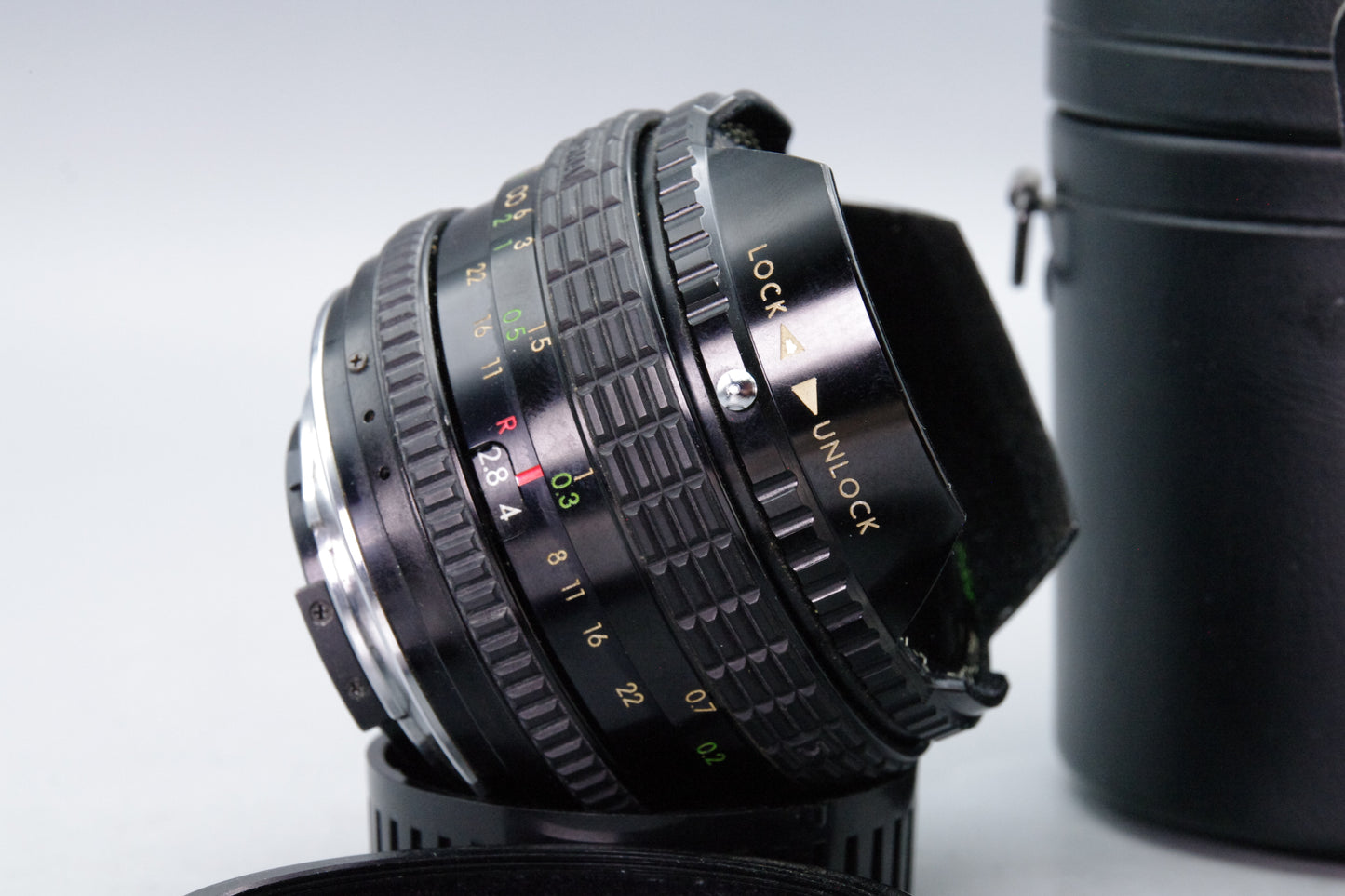 Sigma Fisheye 16mm f/2.8 Filtermatic Lens C/Y Mount – Excellent with Case &amp; Filters