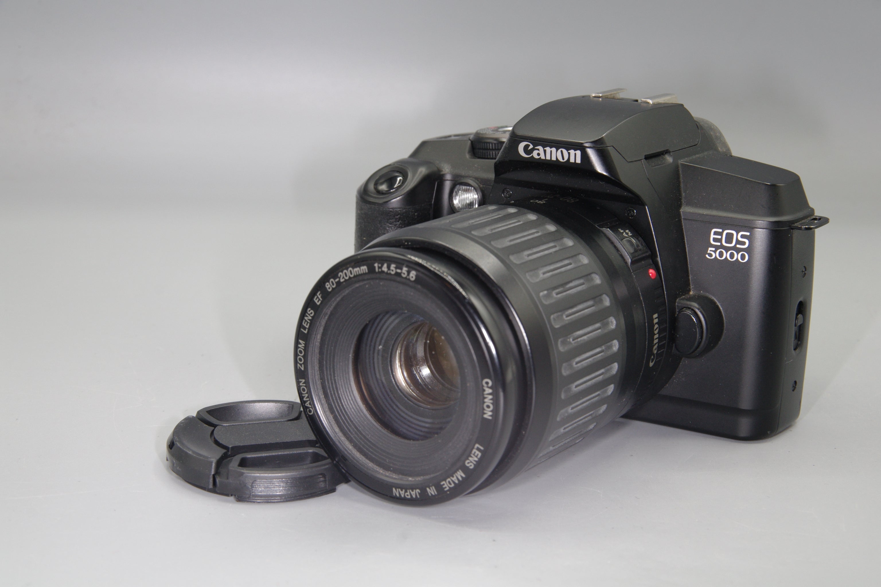 Canon EOS 5000 35mm SLR Camera + EF 80-200mm Zoom Lens Tested VGC