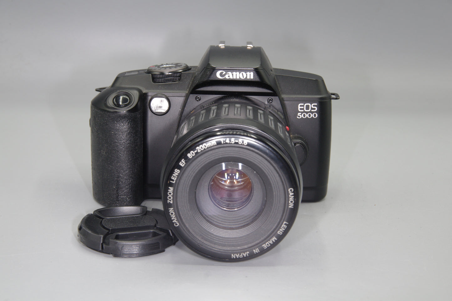 Canon EOS 5000 35mm SLR Camera + EF 80-200mm Zoom Lens Tested VGC