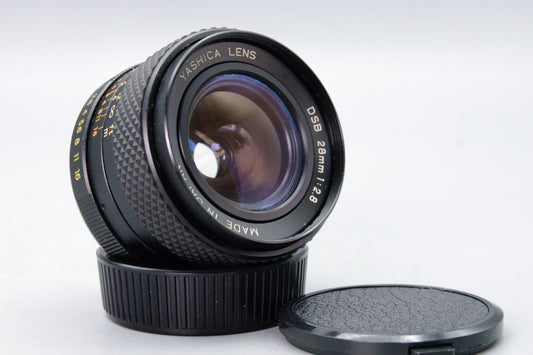 Yashica DSB 28mm f/2.8 T* Lens – Contax/Yashica Mount