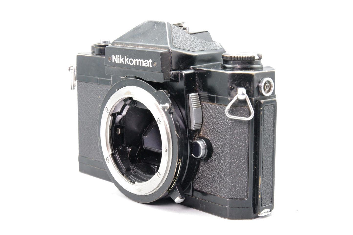 Nikon Nikkormat FT2 35mm SLR Film Black Camera Body - Tested - Battery included