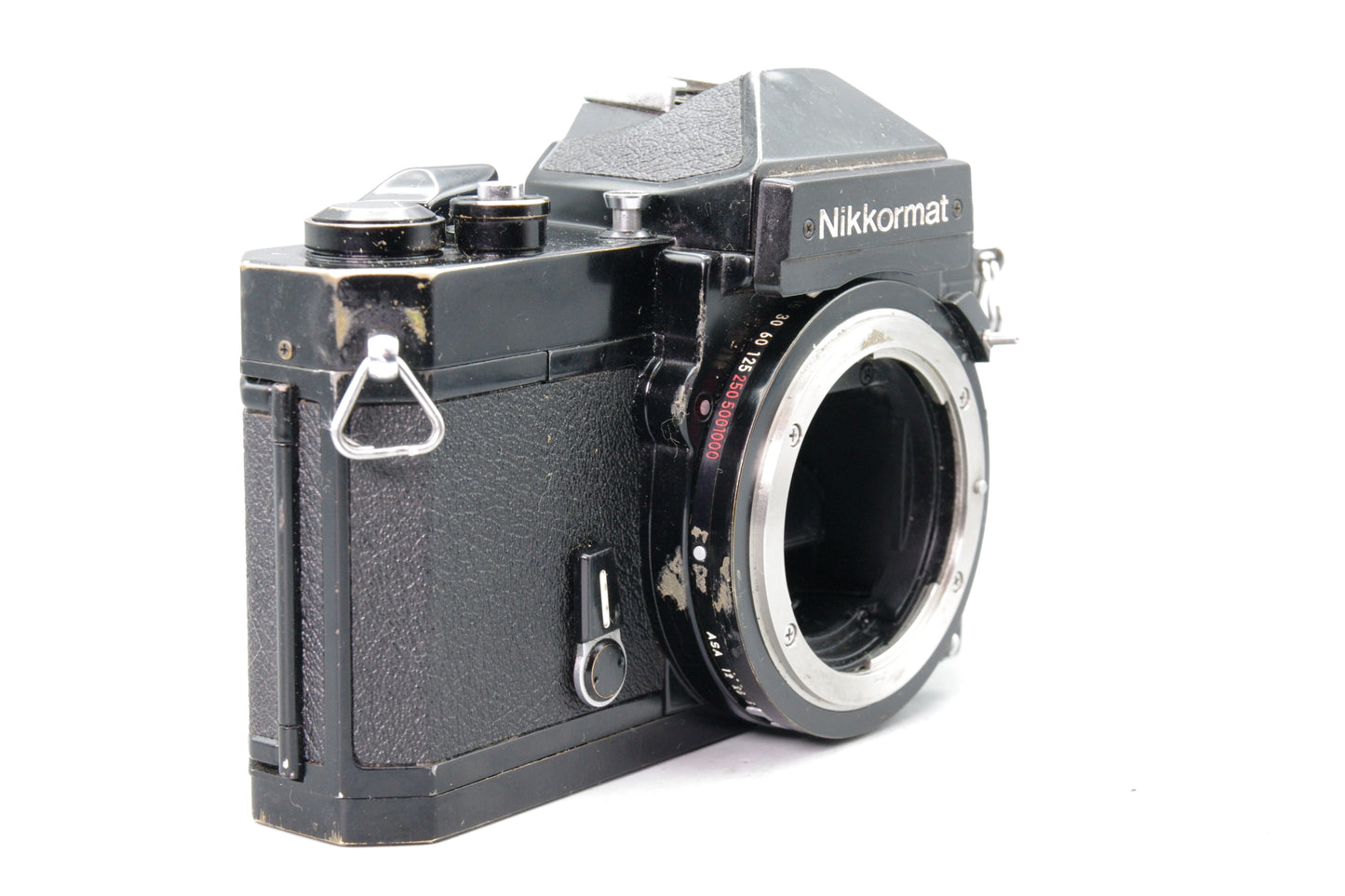 Nikon Nikkormat FT2 35mm SLR Film Black Camera Body - Tested - Battery included