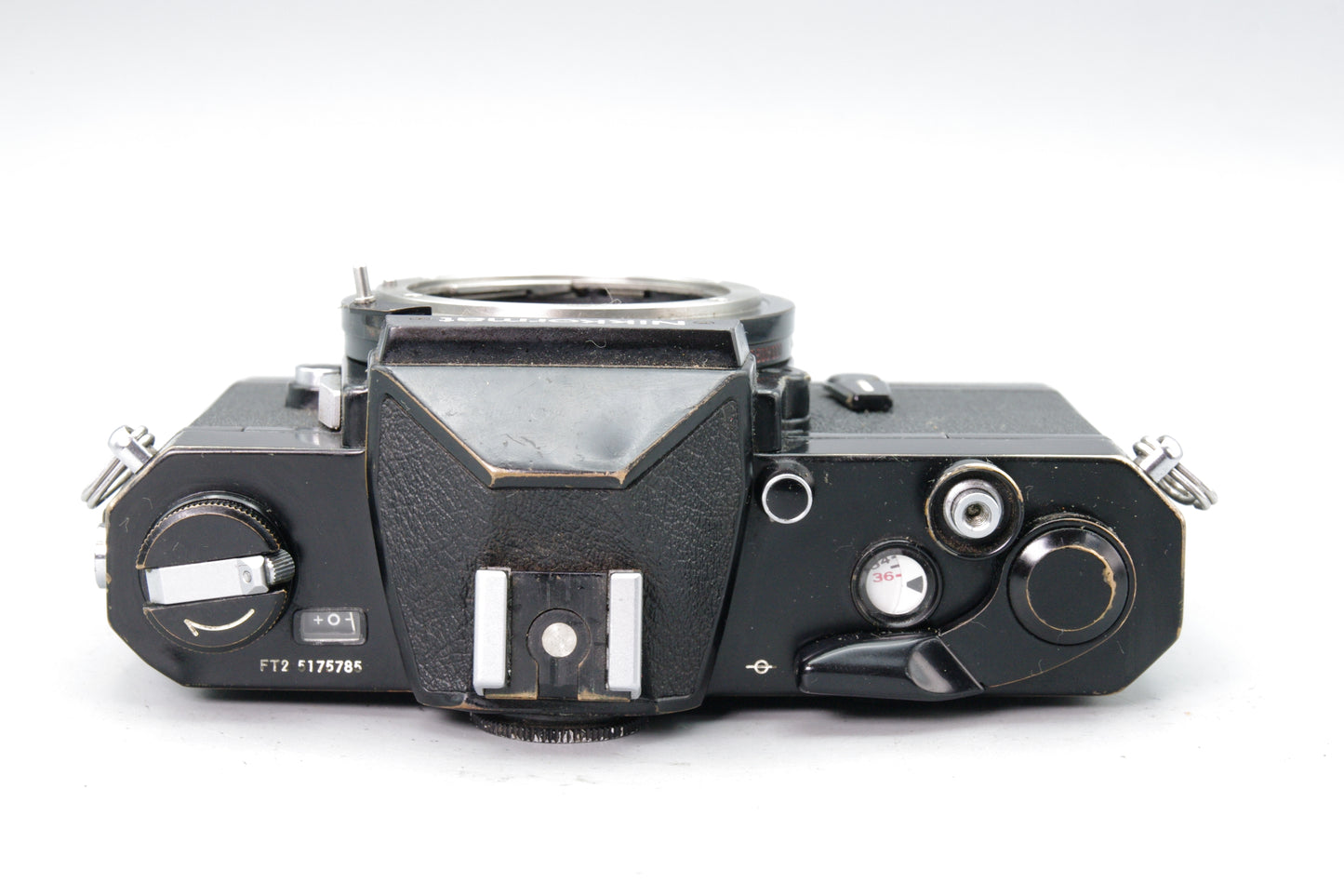 Nikon Nikkormat FT2 35mm SLR Film Black Camera Body - Tested - Battery included