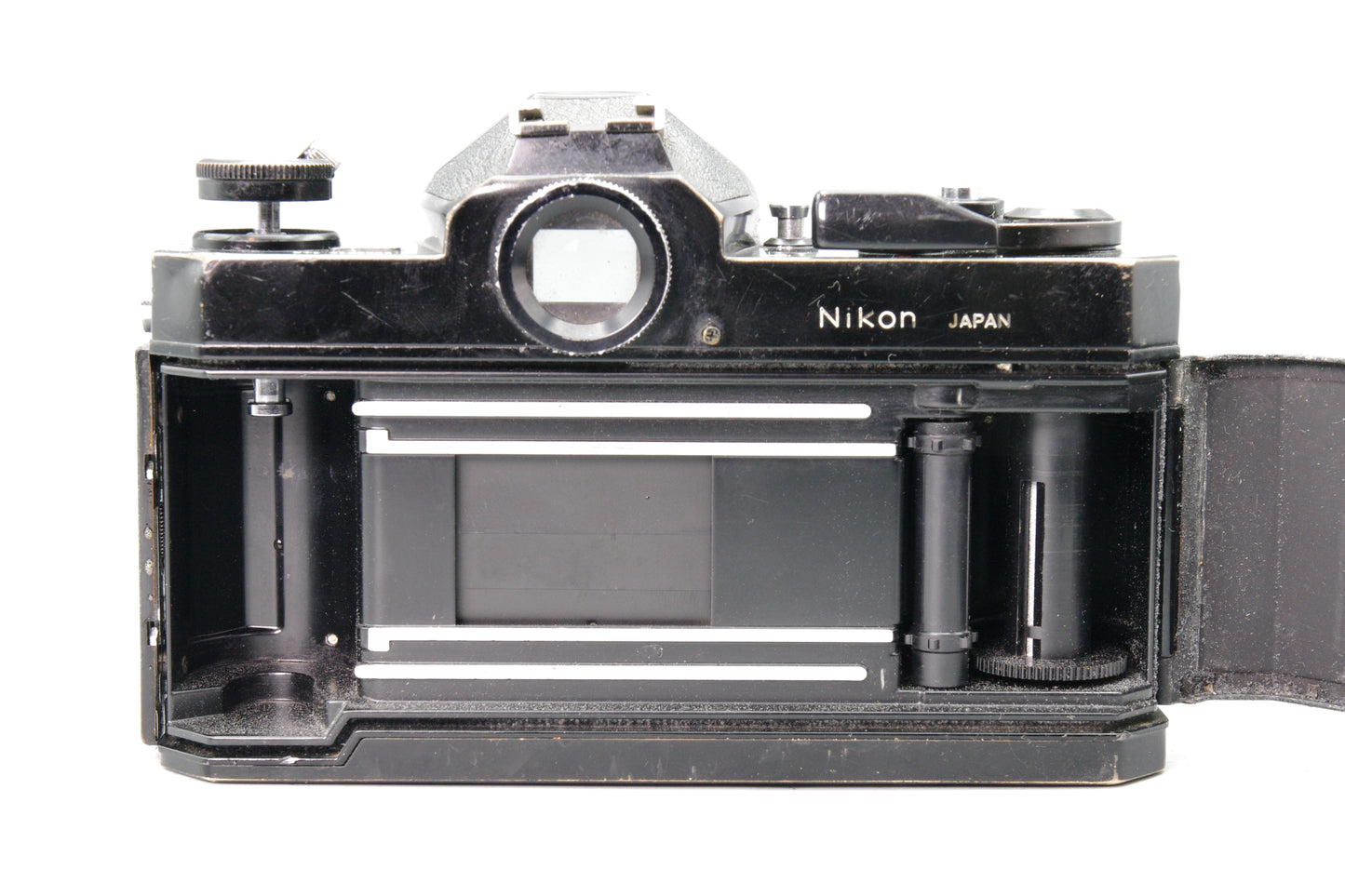 Nikon Nikkormat FT2 35mm SLR Film Black Camera Body - Tested - Battery included