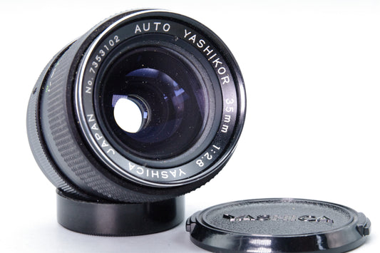 Yashica Auto Yashikor 35mm f/2.8 M42 Lens – Tested & Working – Excellent