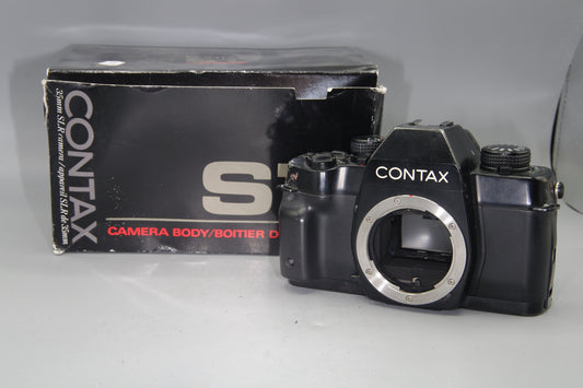 Contax ST 35mm SLR Camera Body Boxed - Serviced November 2025