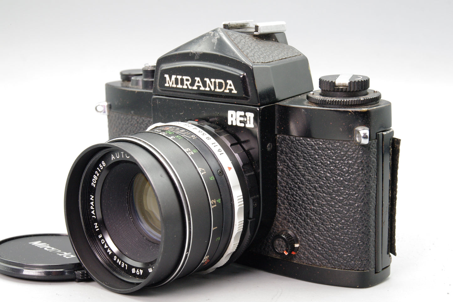 Miranda RE‑II 35mm SLR + 50mm F/1.8 Lens – Good Working Condition