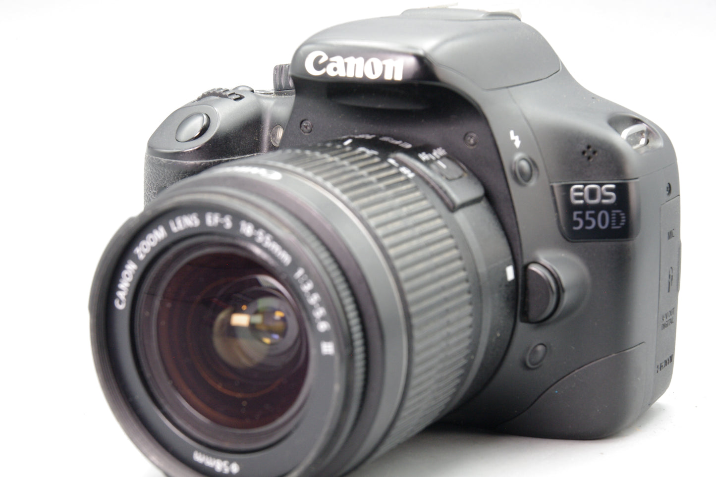 Canon EOS 550D DSLR + EF‑S 18‑55mm III Lens – 18MP – SC 8769 – VGC Kit
