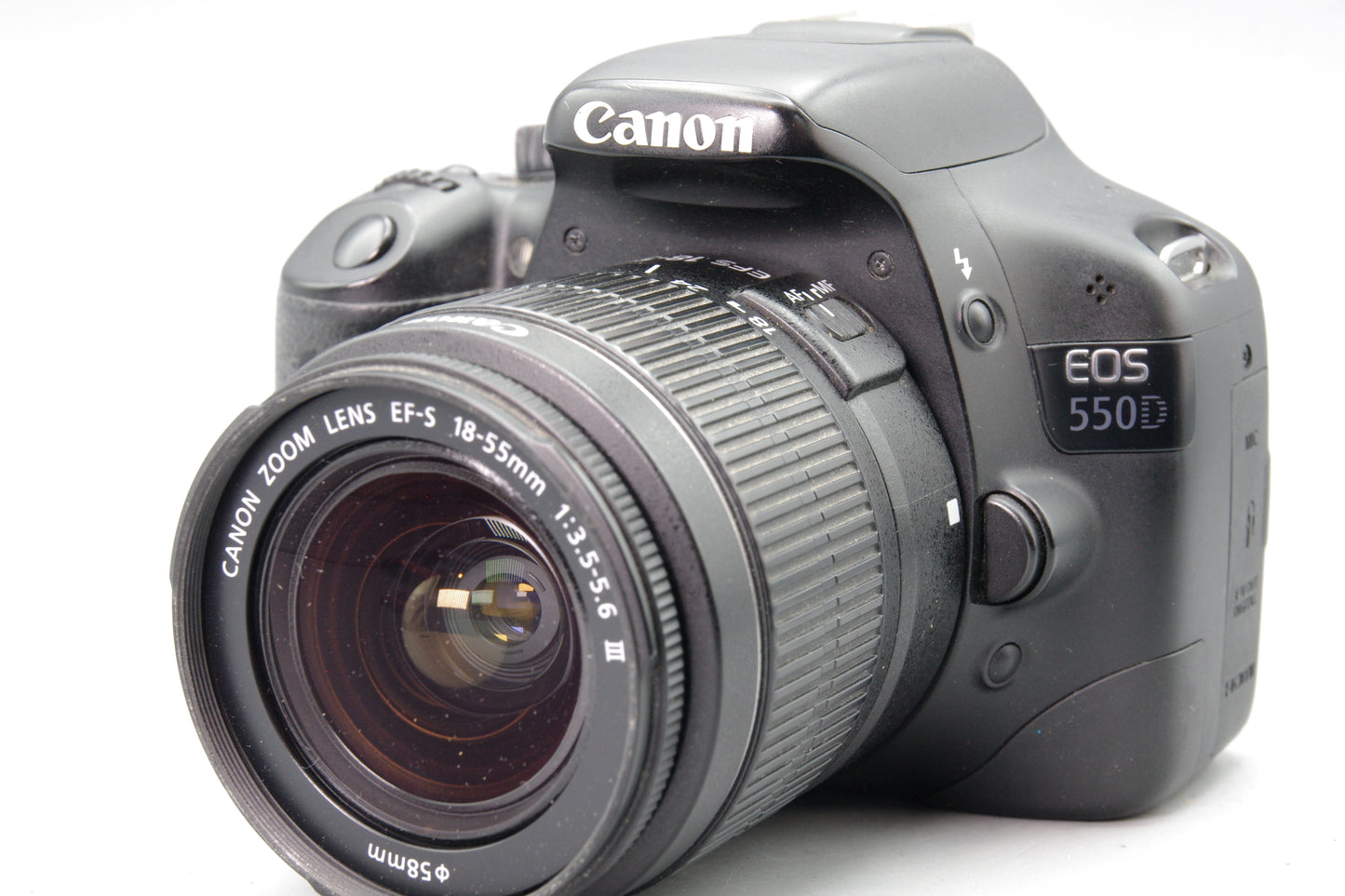 Canon EOS 550D DSLR + EF‑S 18‑55mm III Lens – 18MP – SC 8769 – VGC Kit