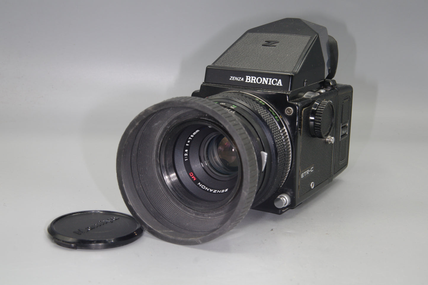 Zenza Bronica ETR-C Medium Format Camera with Zenzanon 75mm f/2.8 Lens –Serviced