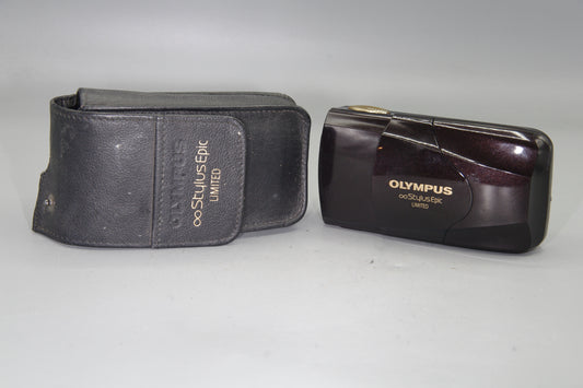 Olympus MJU II Stylus Epic Limited 35mm Compact Camera - Mint Condition