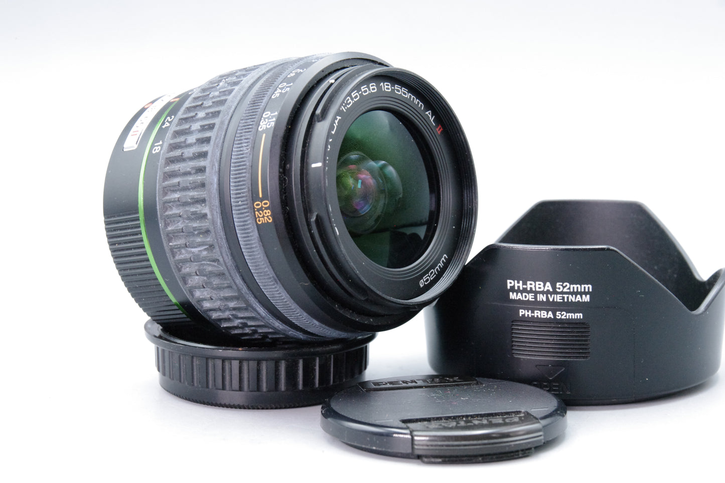 Pentax SMC DA 18–55mm f/3.5–5.6 AL II WR – APS-C Zoom – Weather-Sealed