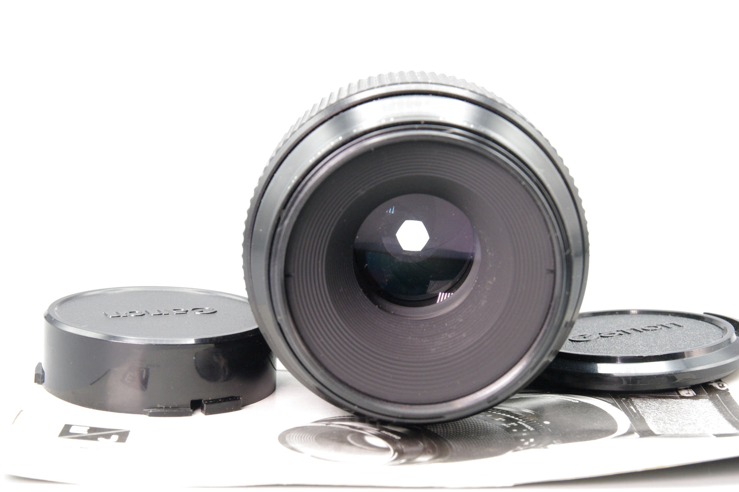 Canon FD 100mm f/4 Macro Lens – FD Mount – Excellent Condition with Instructions