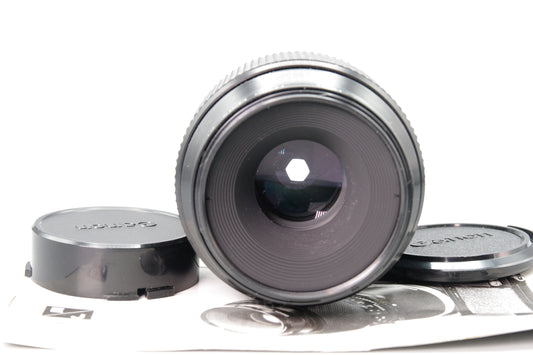Canon FD 100mm f/4 Macro Lens – FD Mount – Excellent Condition with Instructions