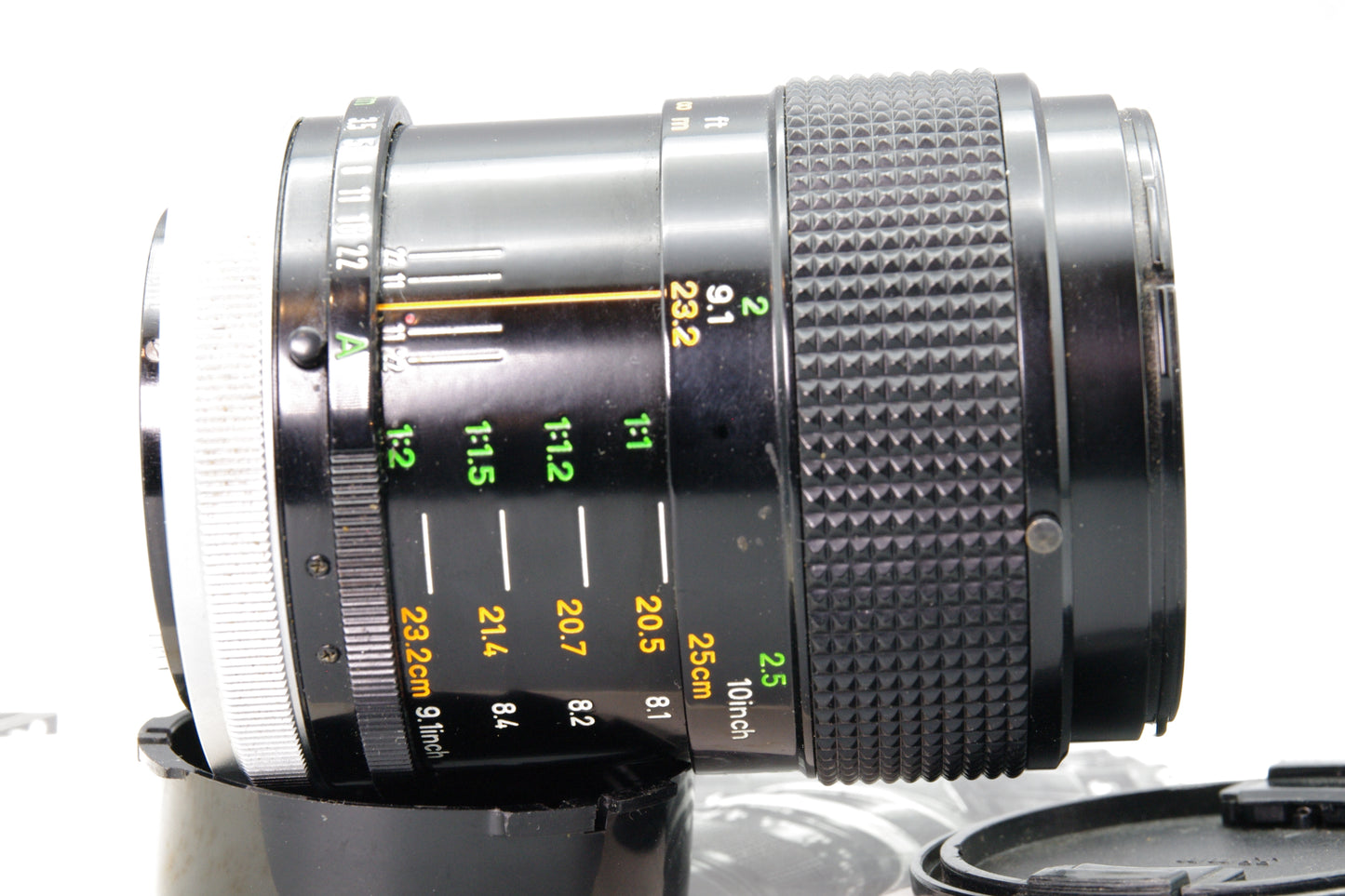 Canon FD 50mm f/3.5 S.S.C. Macro Lens – Excellent Condition with Instructions