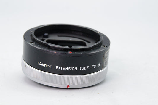 Canon Extension Tube FD 25 – FD Mount Macro Tube – Close‑Up Adapter – EXC