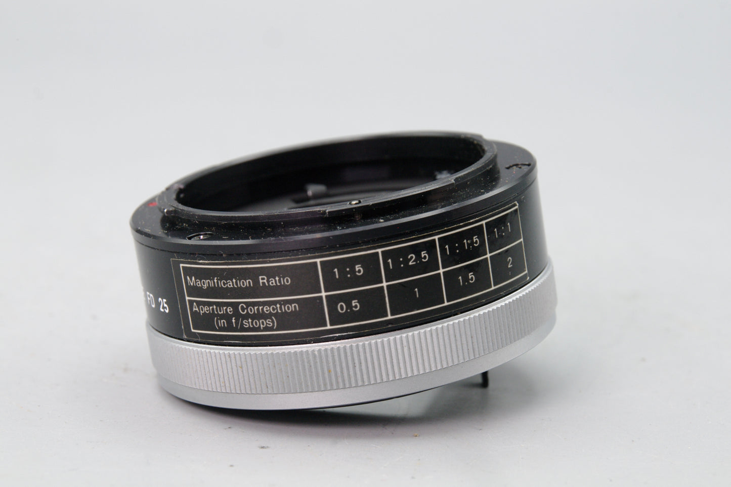 Canon Extension Tube FD 25 – FD Mount Macro Tube – Close‑Up Adapter – EXC