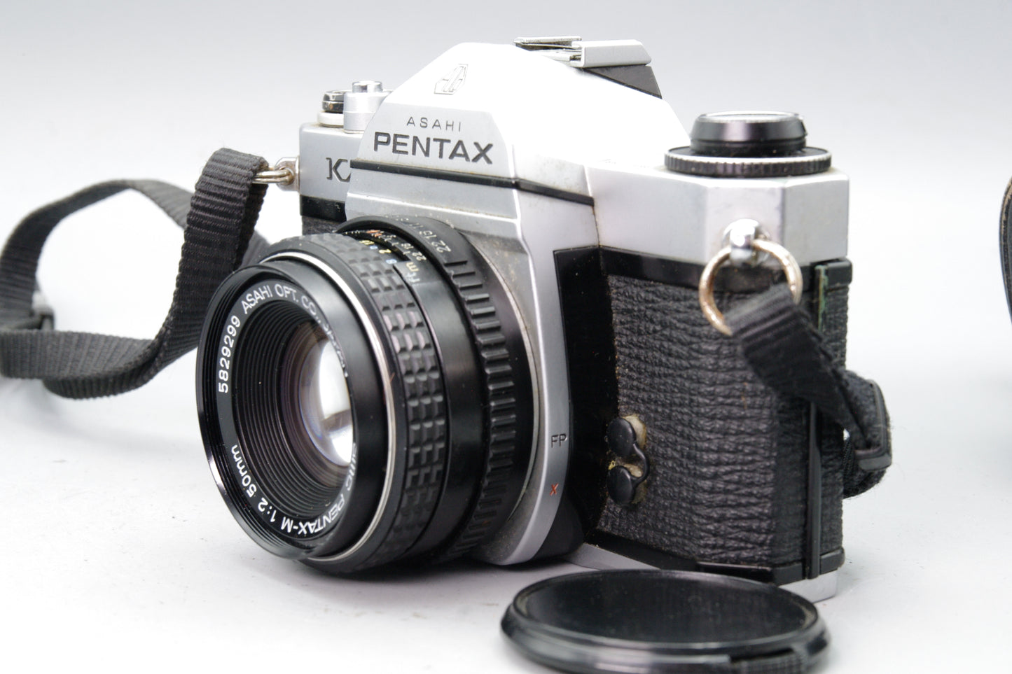Pentax KM 35mm SLR + 50mm f/2 Lens – Meter Not Working – Fully Mechanical
