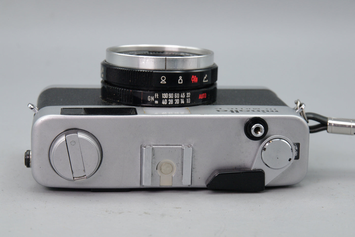Minolta Hi‑Matic G 35mm Rangefinder – Meter Reacts – Shutter/Lens Faults
