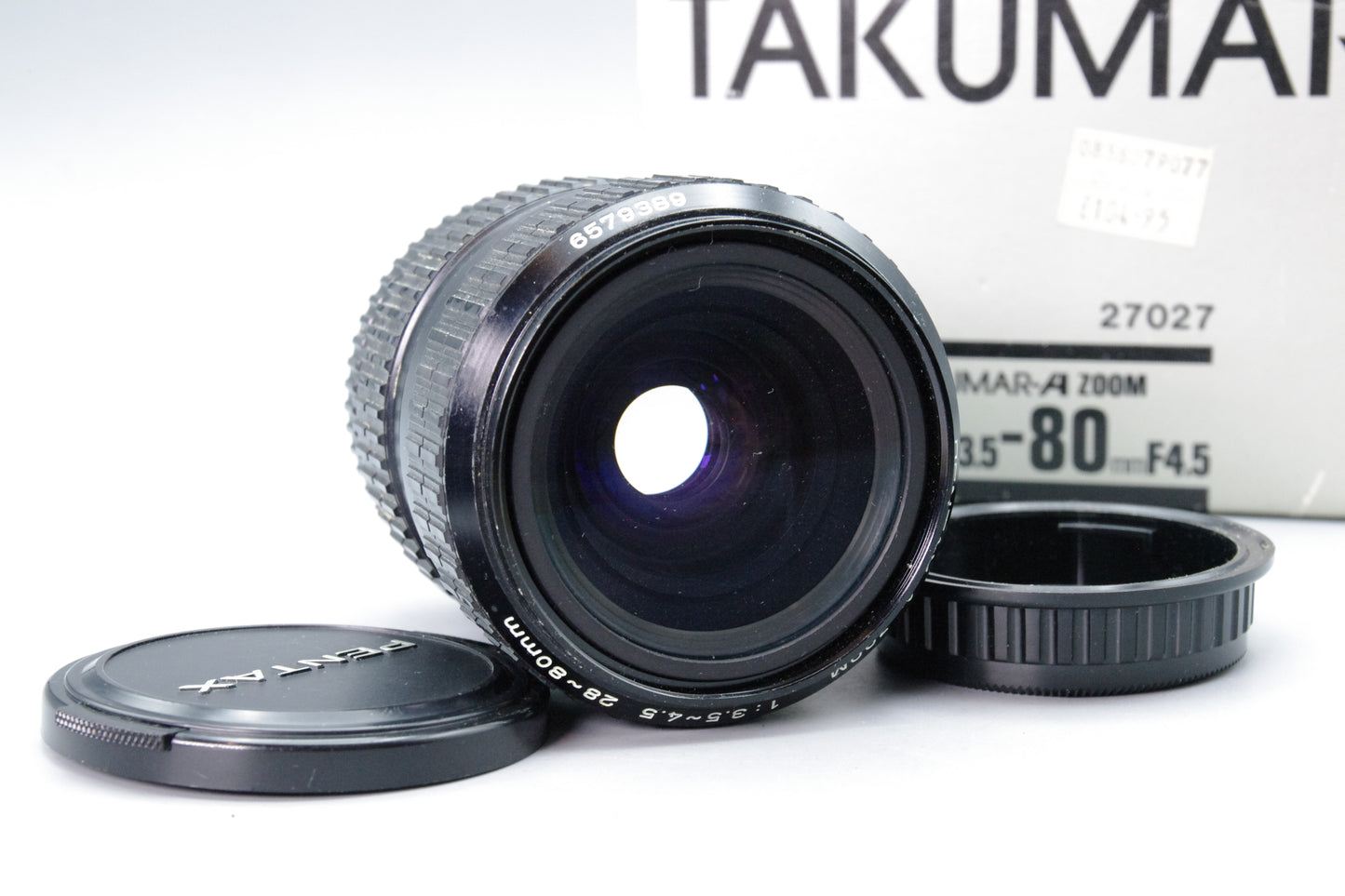 Takumar‑A 28‑80mm f/3.5‑4.5 Zoom Lens – Pentax K Mount – Boxed