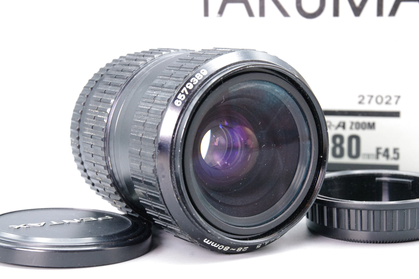 Takumar‑A 28‑80mm f/3.5‑4.5 Zoom Lens – Pentax K Mount – Boxed