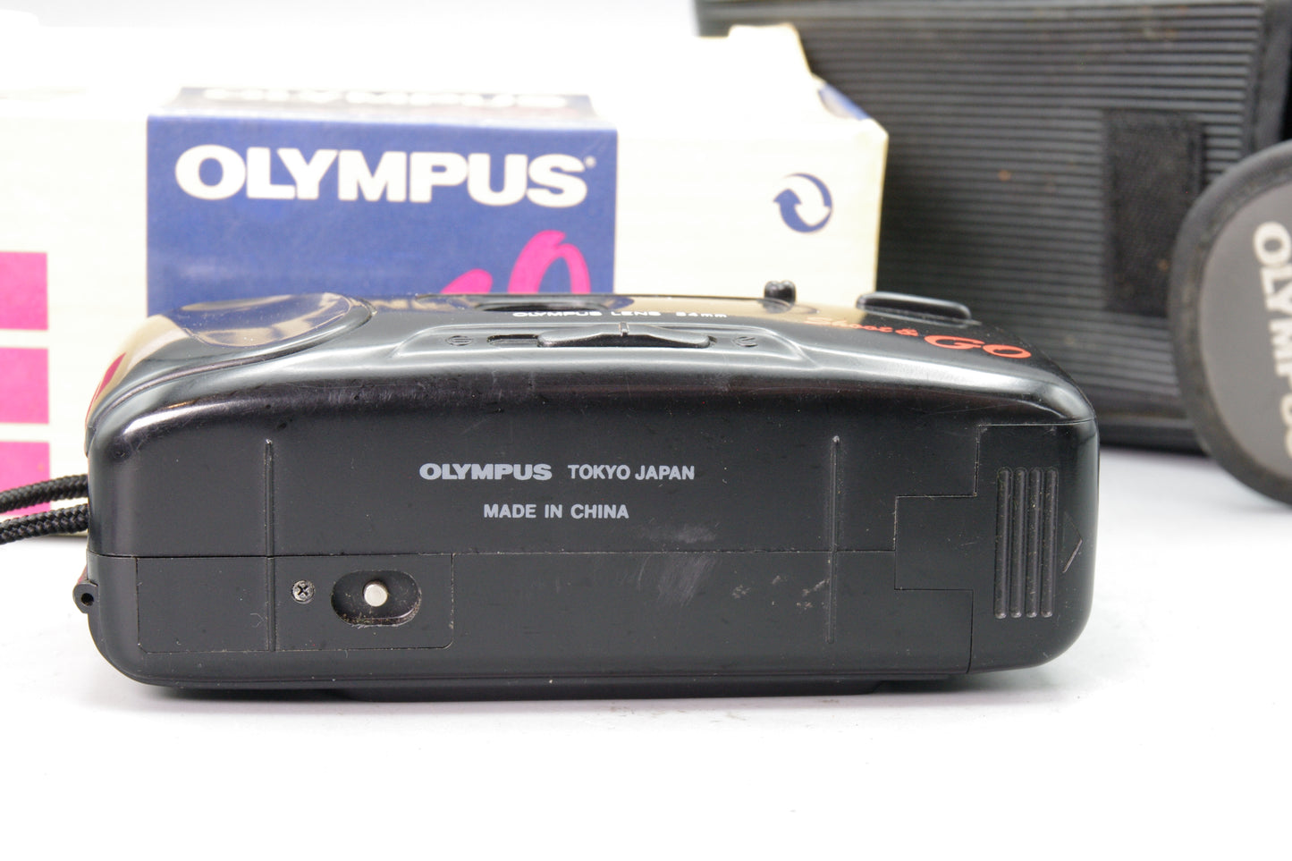 Olympus Shoot & Go 35mm Camera – Boxed – Flash Not Working – Tested
