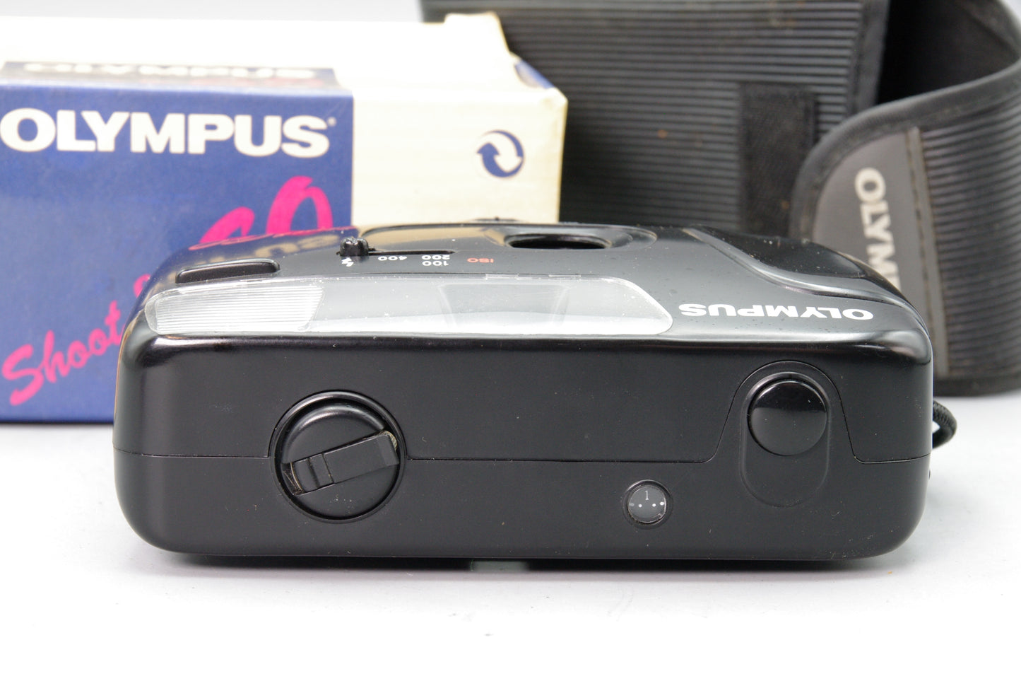 Olympus Shoot & Go 35mm Camera – Boxed – Flash Not Working – Tested