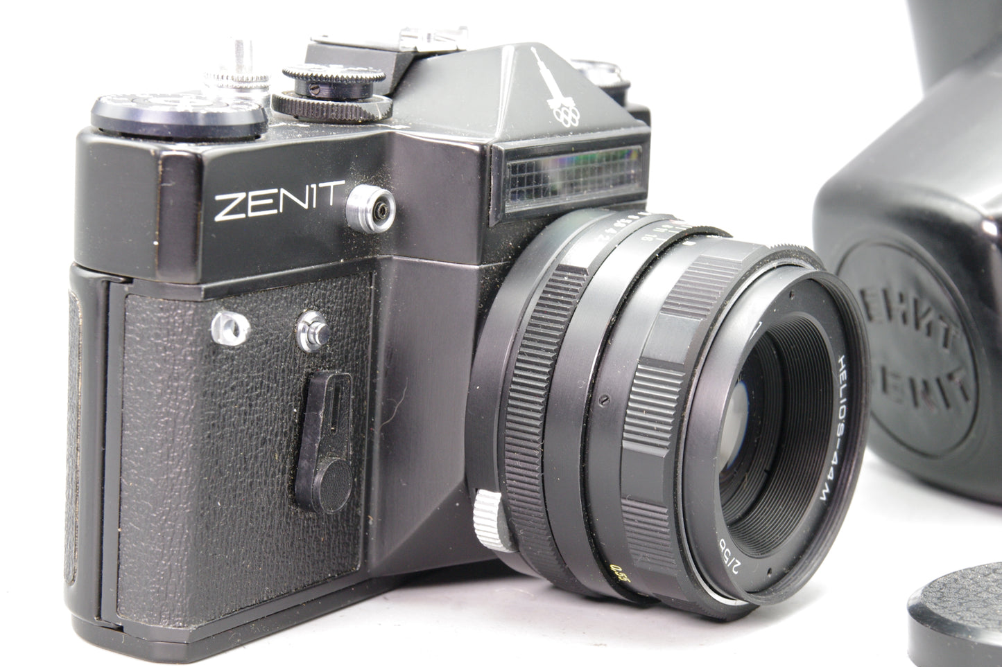 Zenit EM Olympic Edition + Helios‑44M Lens M42 Mount with Case – Excellent
