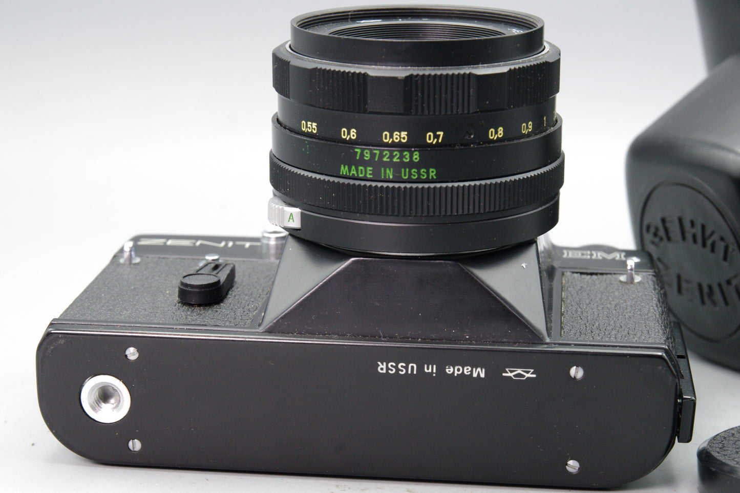 Zenit EM Olympic Edition + Helios‑44M Lens M42 Mount with Case – Excellent