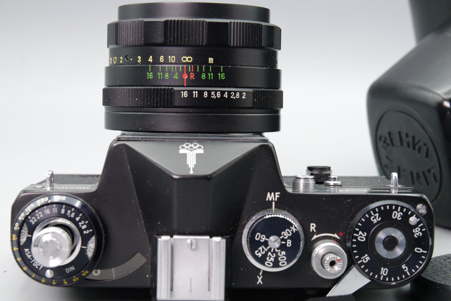Zenit EM Olympic Edition + Helios‑44M Lens M42 Mount with Case – Excellent