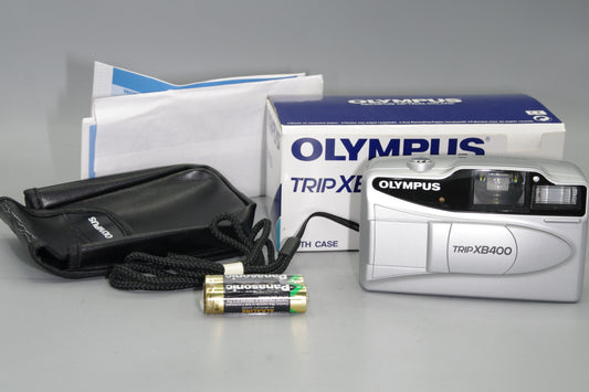Olympus Trip XB400 35mm Compact Camera and Case in Box - Mint