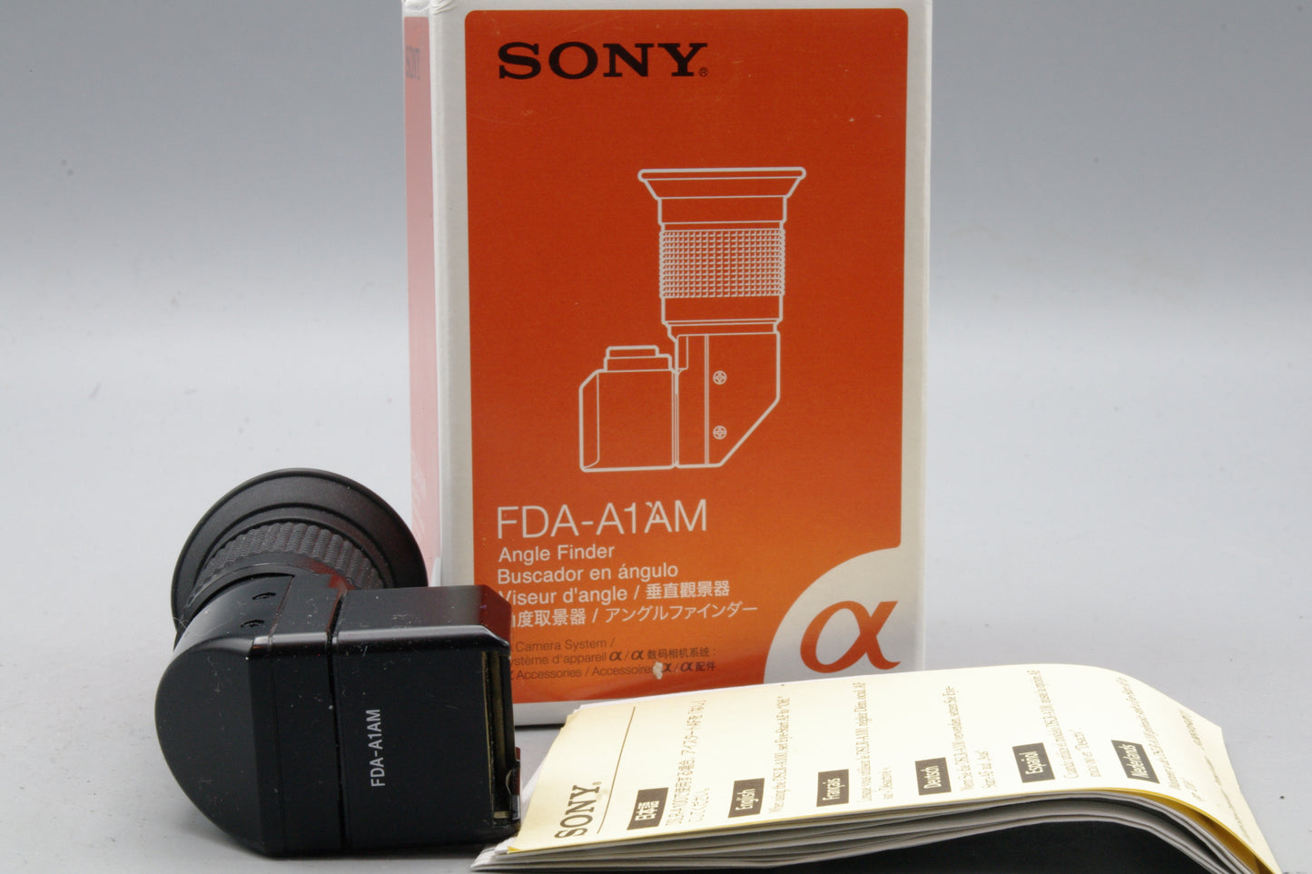 Sony FDA‑A1AM Angle Finder Adapter for Alpha DSLRs – Genuine Sony