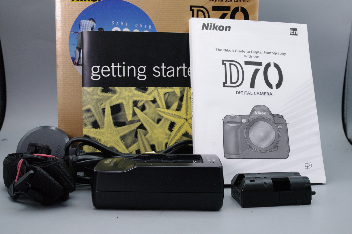 Boxed Nikon D70 DSLR Camera Body Only – 6.1MP – Shutter Count 1421