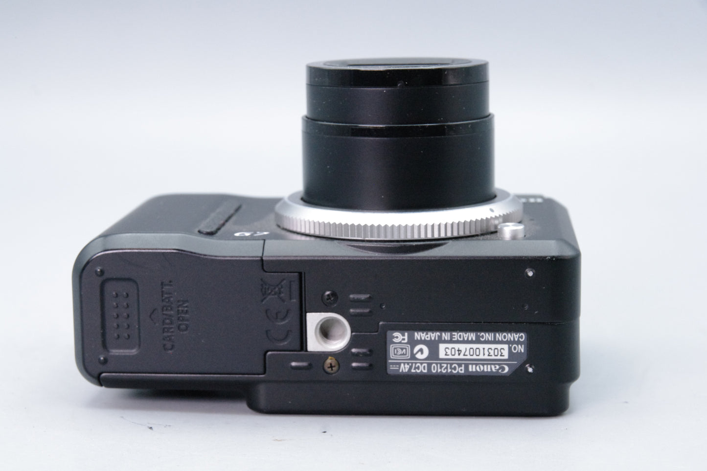 Canon PowerShot G7 Digital Camera – 10MP – Excellent Condition – Battery