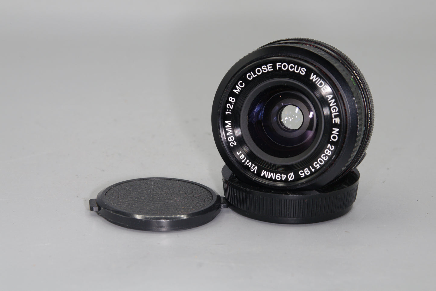 Vivitar 28mm F/2.8 Close Focus Wide Angle Lens - Olympus OM Mount