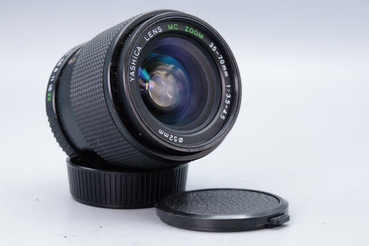 Yashica MC Zoom 35–70mm f/3.5–4.5 Lens – Contax/Yashica Mount – Very Good
