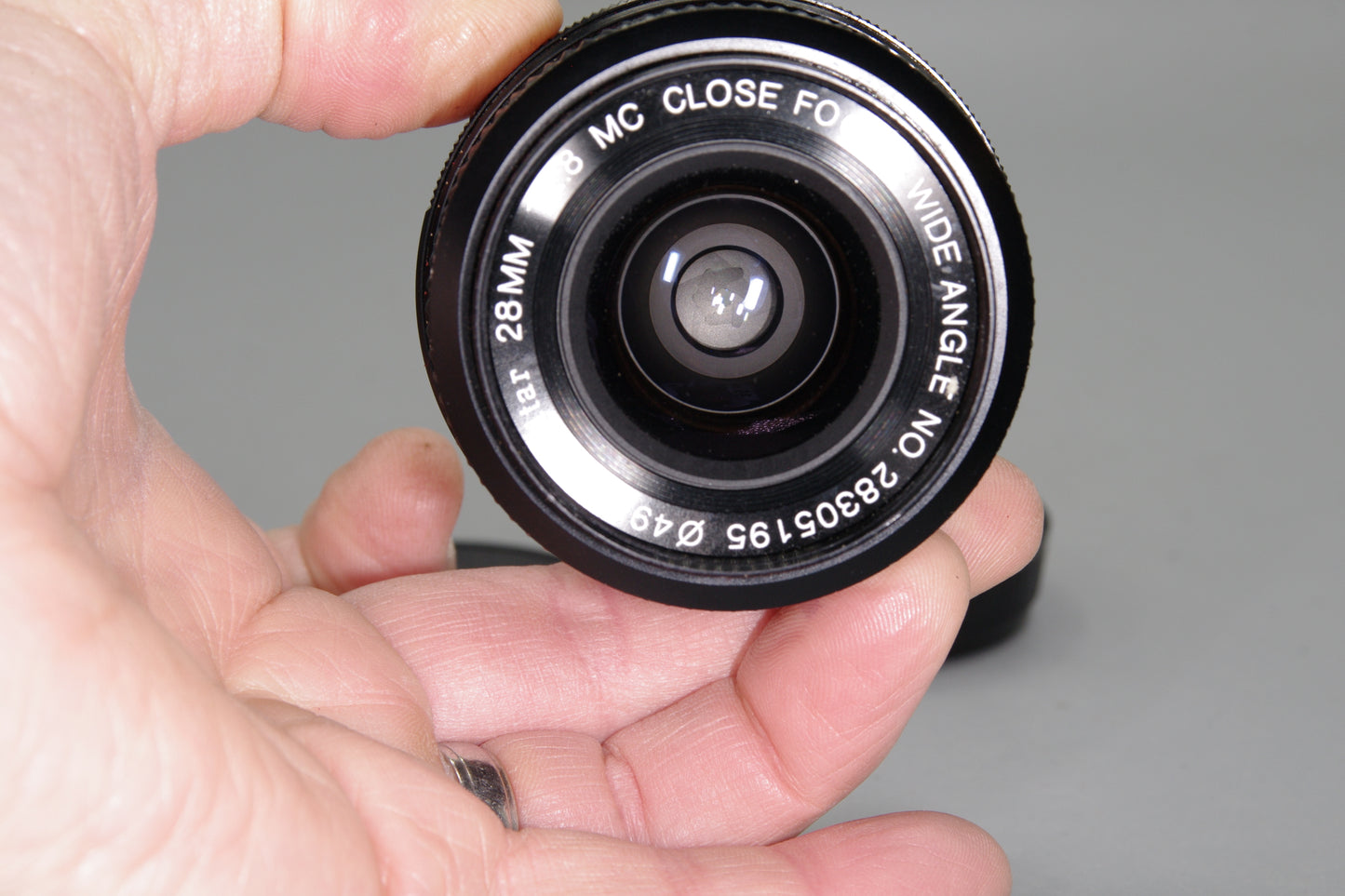 Vivitar 28mm F/2.8 Close Focus Wide Angle Lens - Olympus OM Mount