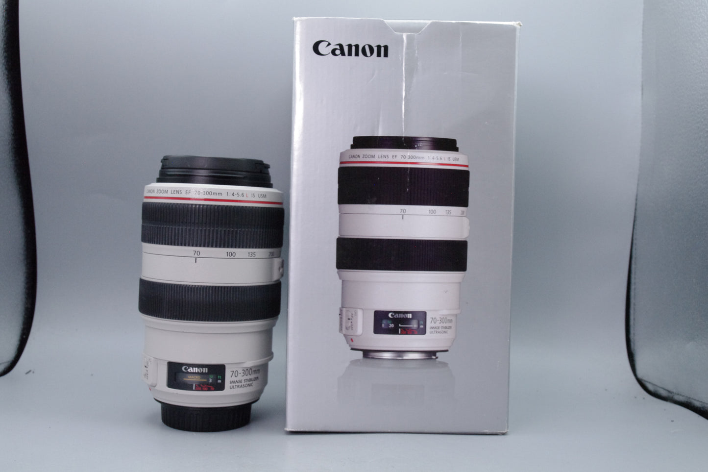 Canon EF 70‑300mm f/4.5‑5.6L IS USM Lens – Excellent Condition – With Box