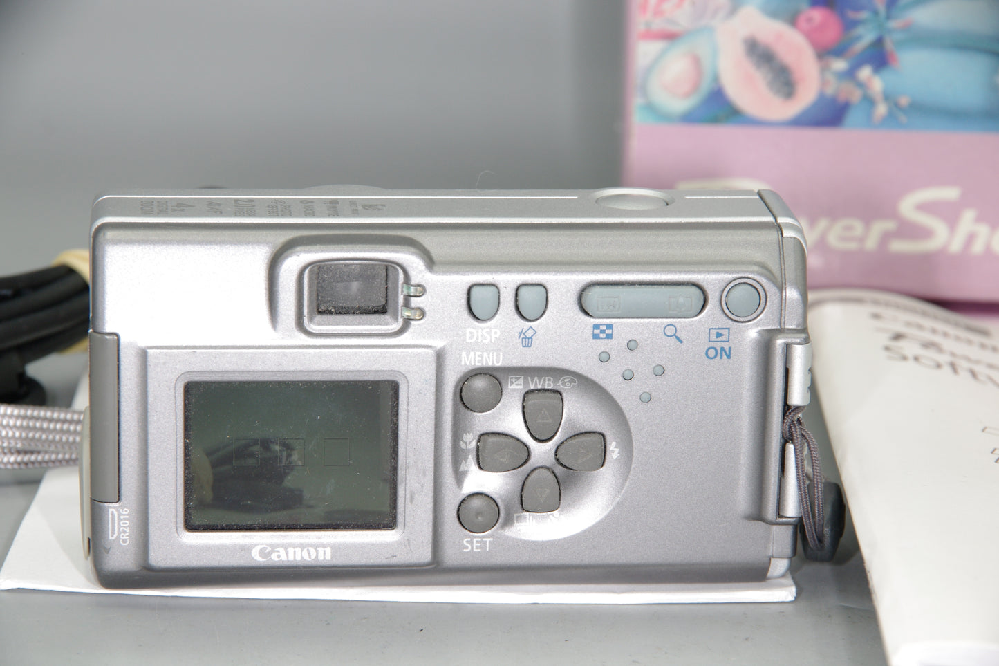 Canon PowerShot A200 2MP Digital Compact Camera Boxed AA Battery Powered