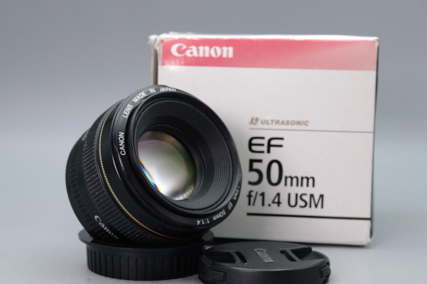 Canon EF 50mm F1.4 Lens – Canon EF Mount – Excellent – Fast Prime Boxed