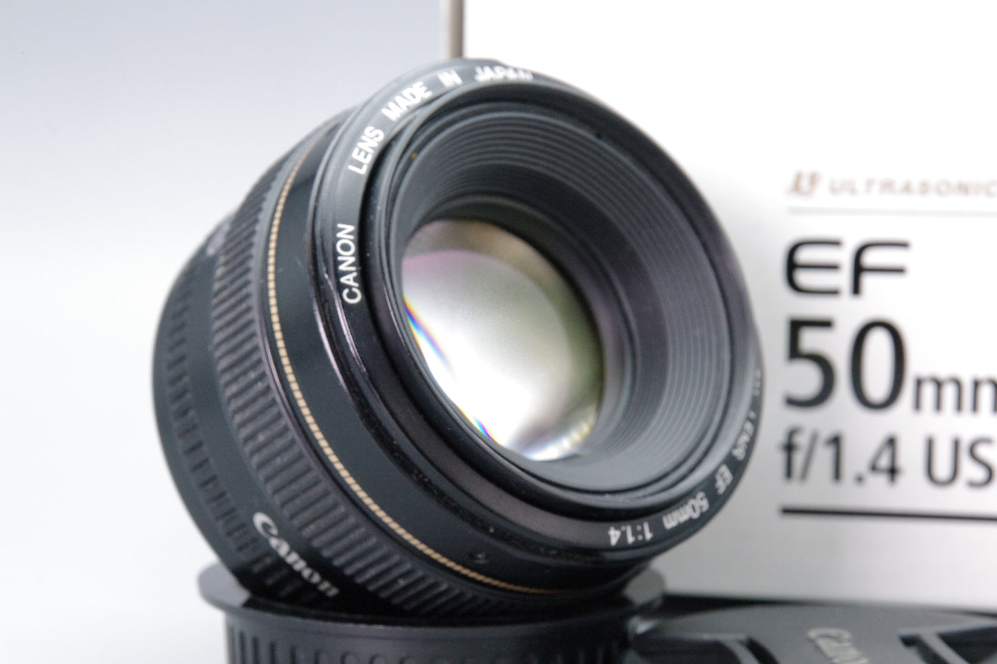 Canon EF 50mm F1.4 Lens – Canon EF Mount – Excellent – Fast Prime Boxed
