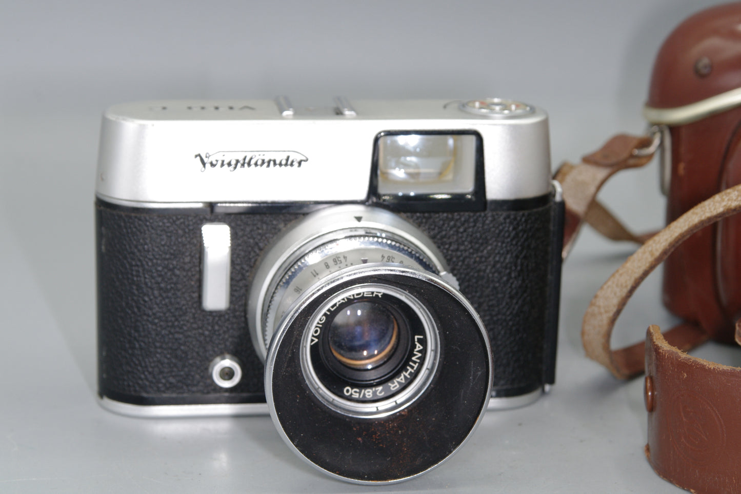 Voigtlander Vito C  Camera with Case and Hood