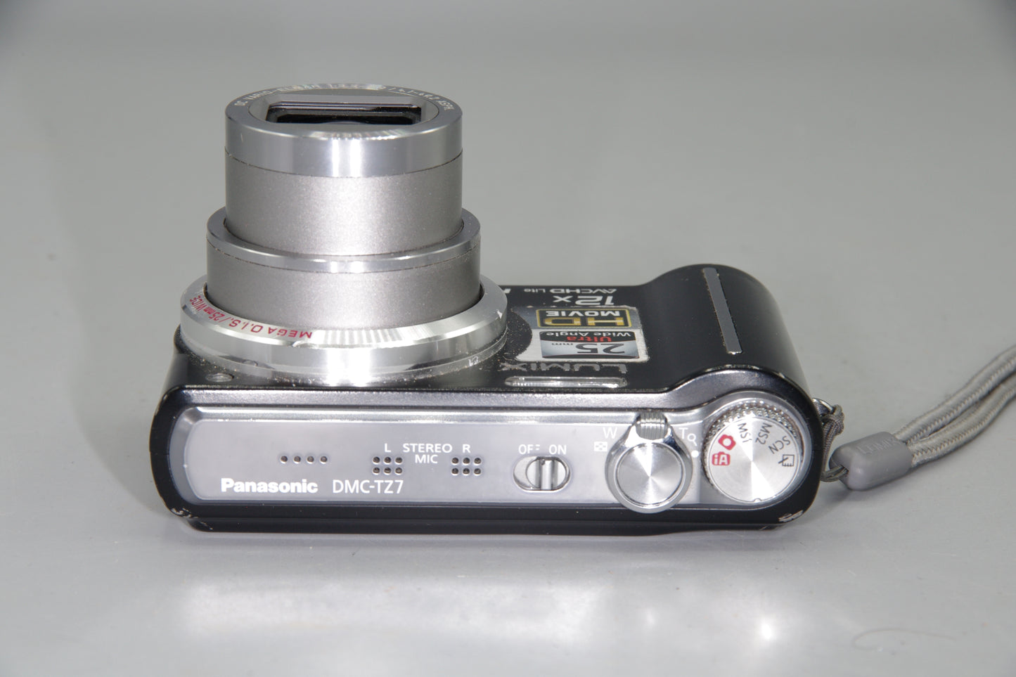 Panasonic Lumix DMC-TZ7 Digital Camera – Works but Marks in Lens