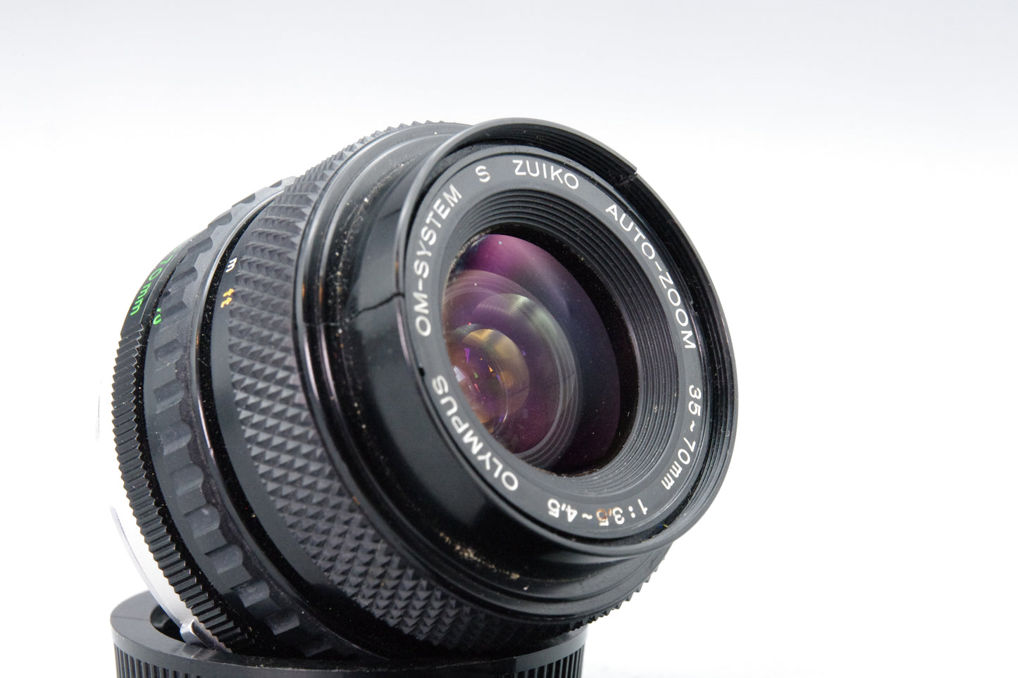 Olympus S Zuiko 35–70mm f/3.5–4.5 Zoom Lens OM Mount – Focus Loose